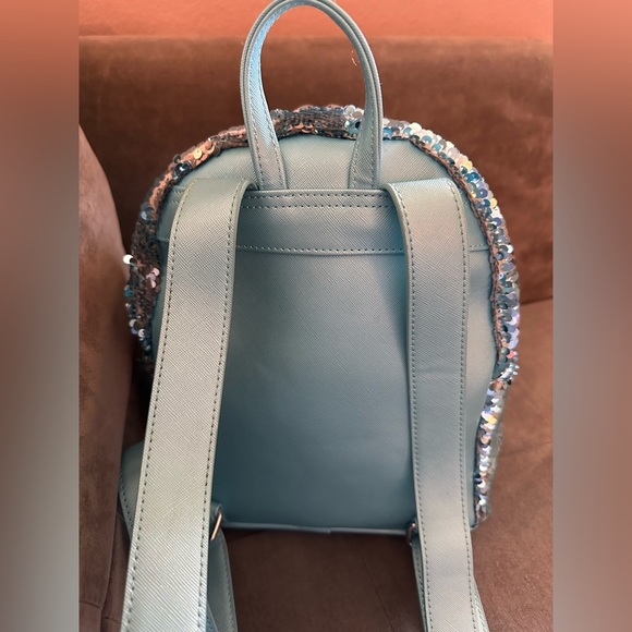 Disney Loungefly Frozen Sequin Let it Go Mini Backpack - Picture 5 of 6